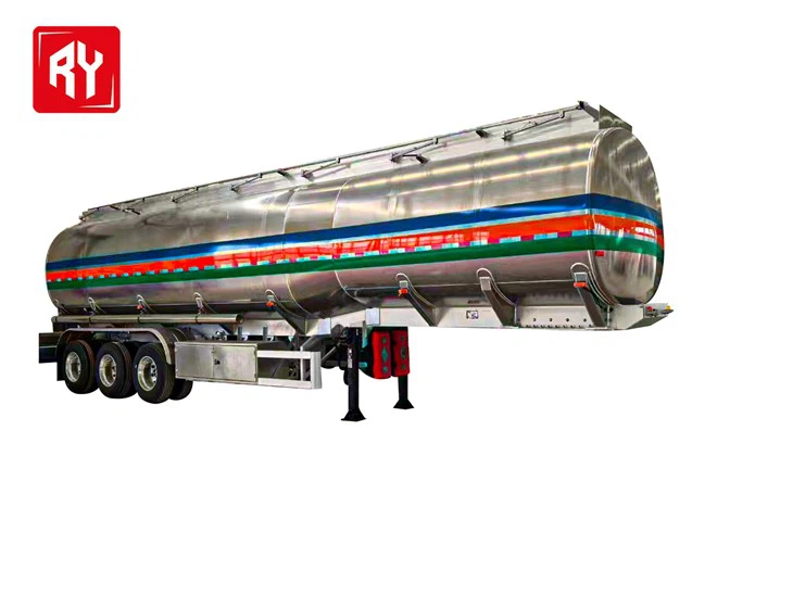 2016 ইনসুলেটেড অ্যালুমিনিয়াম অ্যালো ট্যাঙ্কার ট্রাক
